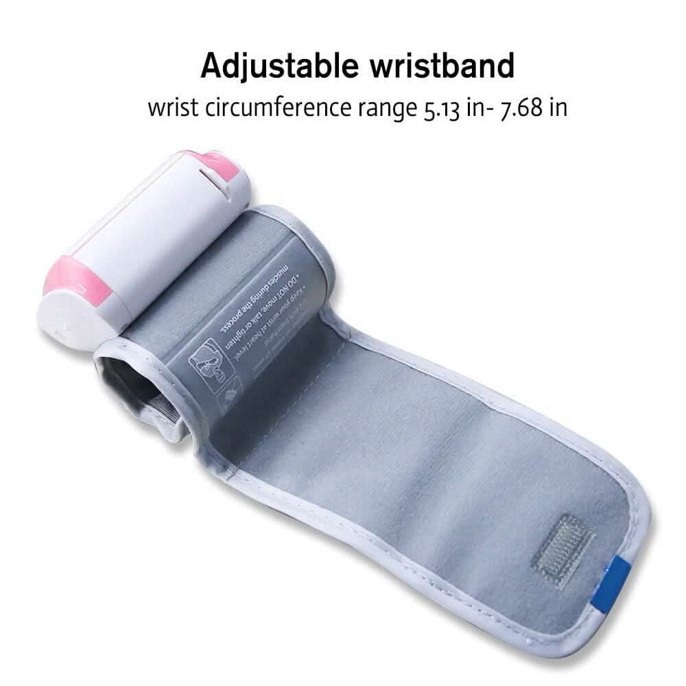 Digital Wrist Blood Pressure Heart Rate Monitor