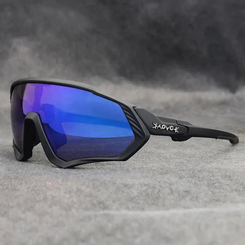 Modern Black Bike Glasses