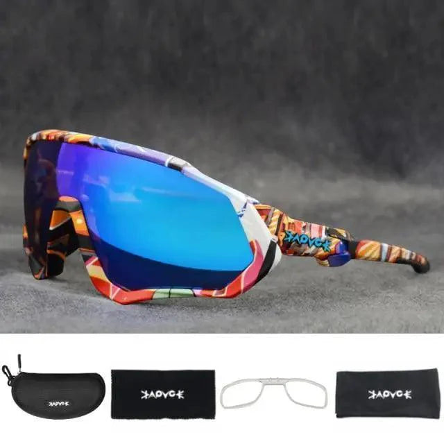 Modern Black Bike Glasses