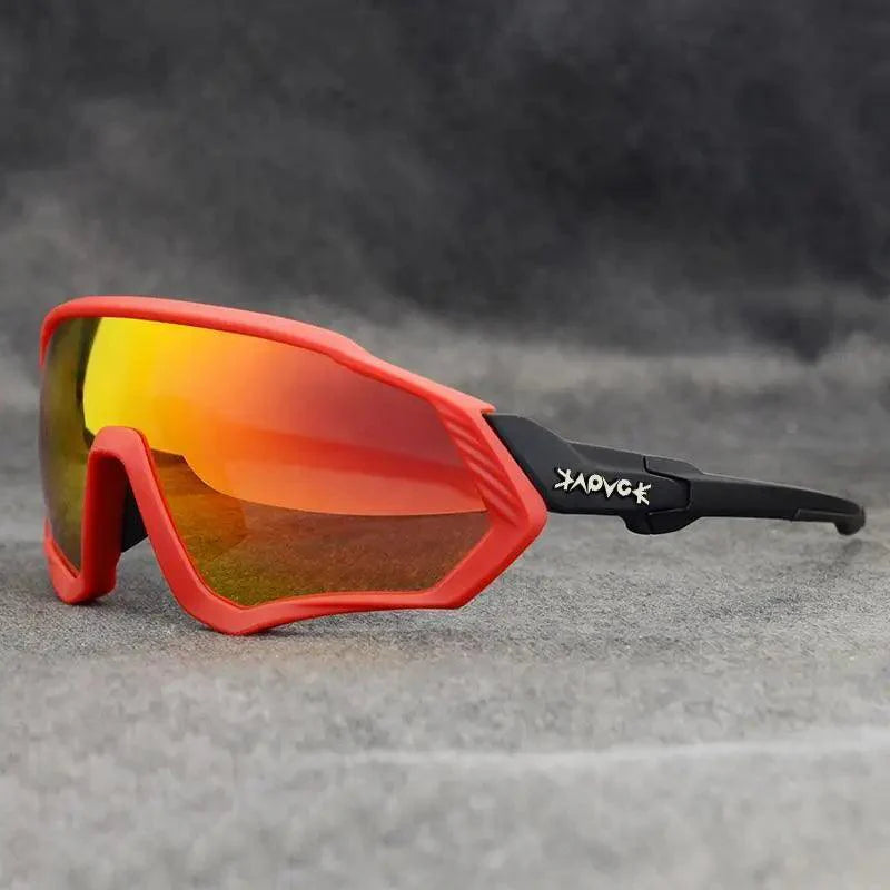 Modern Black Bike Glasses