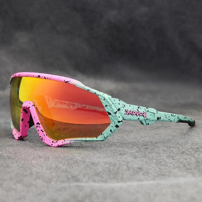Modern Black Bike Glasses