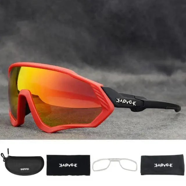 Modern Black Bike Glasses