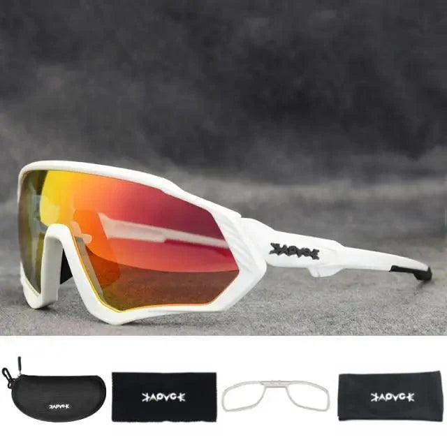 Modern Black Bike Glasses