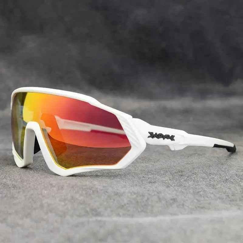 Modern Black Bike Glasses