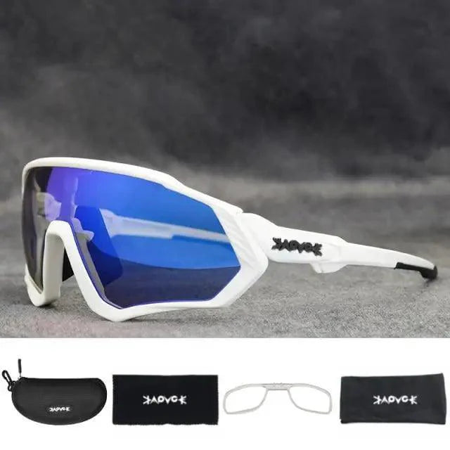 Modern Black Bike Glasses